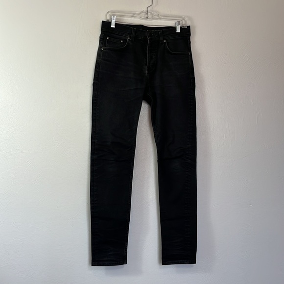 COS Jeans Slim Men's Size  28 Gray Button Fly 5 Pockets Mid Rise Slim Leg - Picture 6 of 13